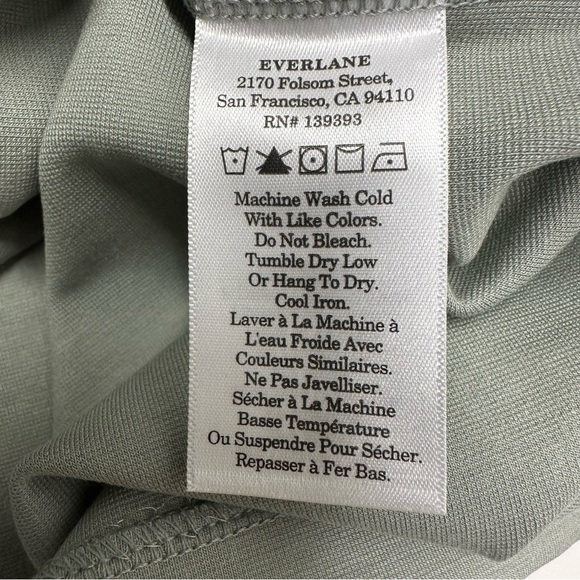 Everlane Green Sheath Mini Dress Cap Sleeve Halter - Picture 7 of 9